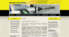 Desktop Screenshot of bergepkolcsonzo.hu